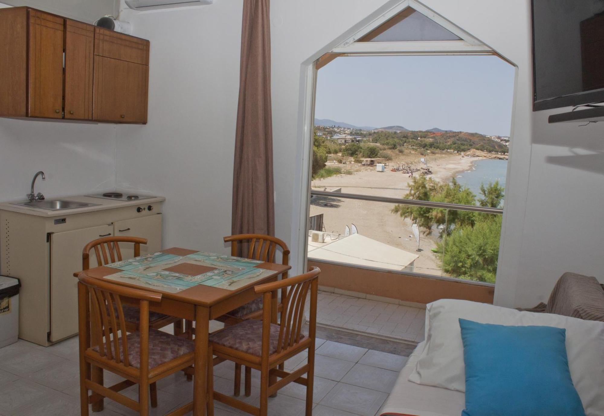 Melani Apartments Hriszí Aktí Haniá Kültér fotó