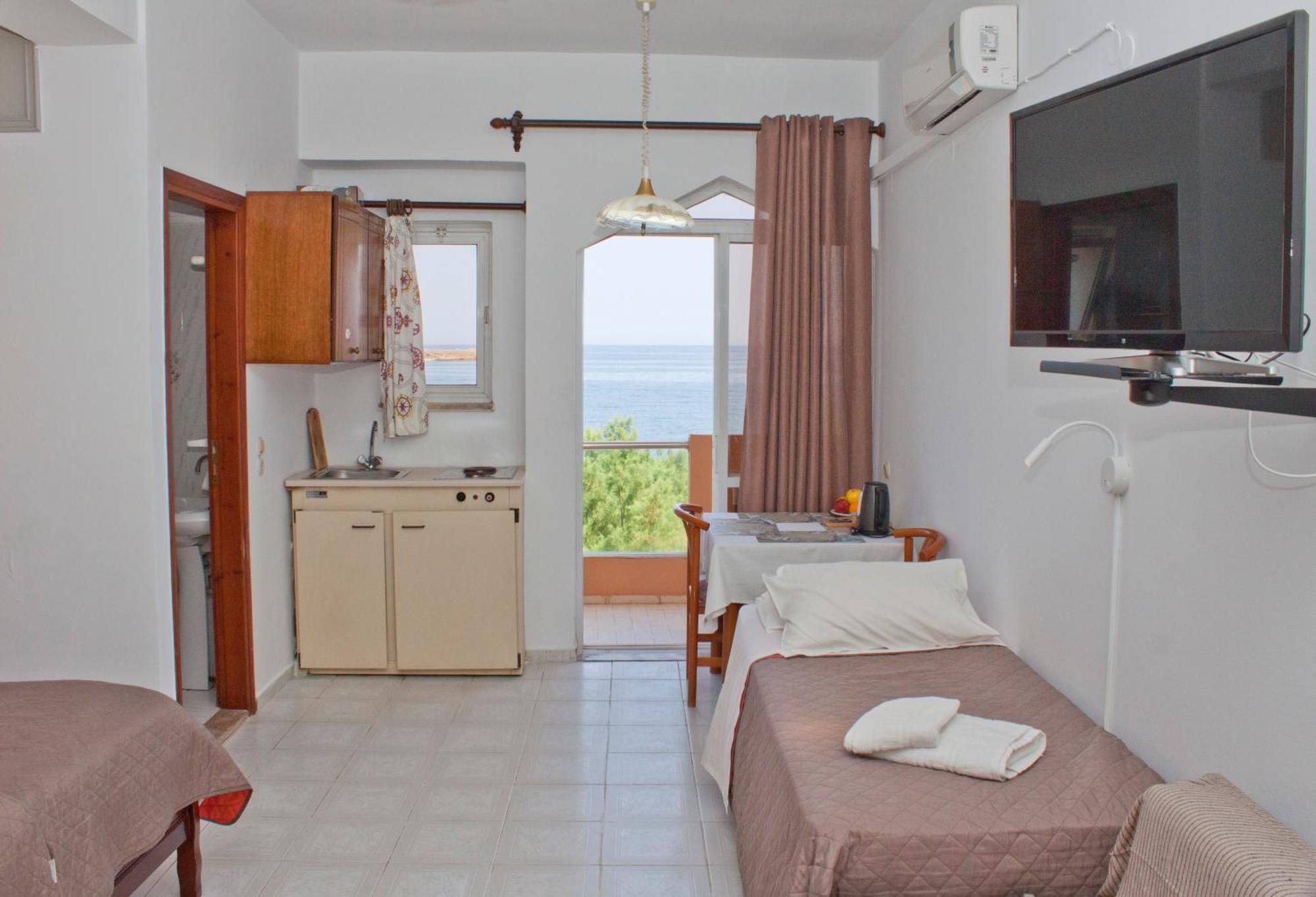 Melani Apartments Hriszí Aktí Haniá Kültér fotó
