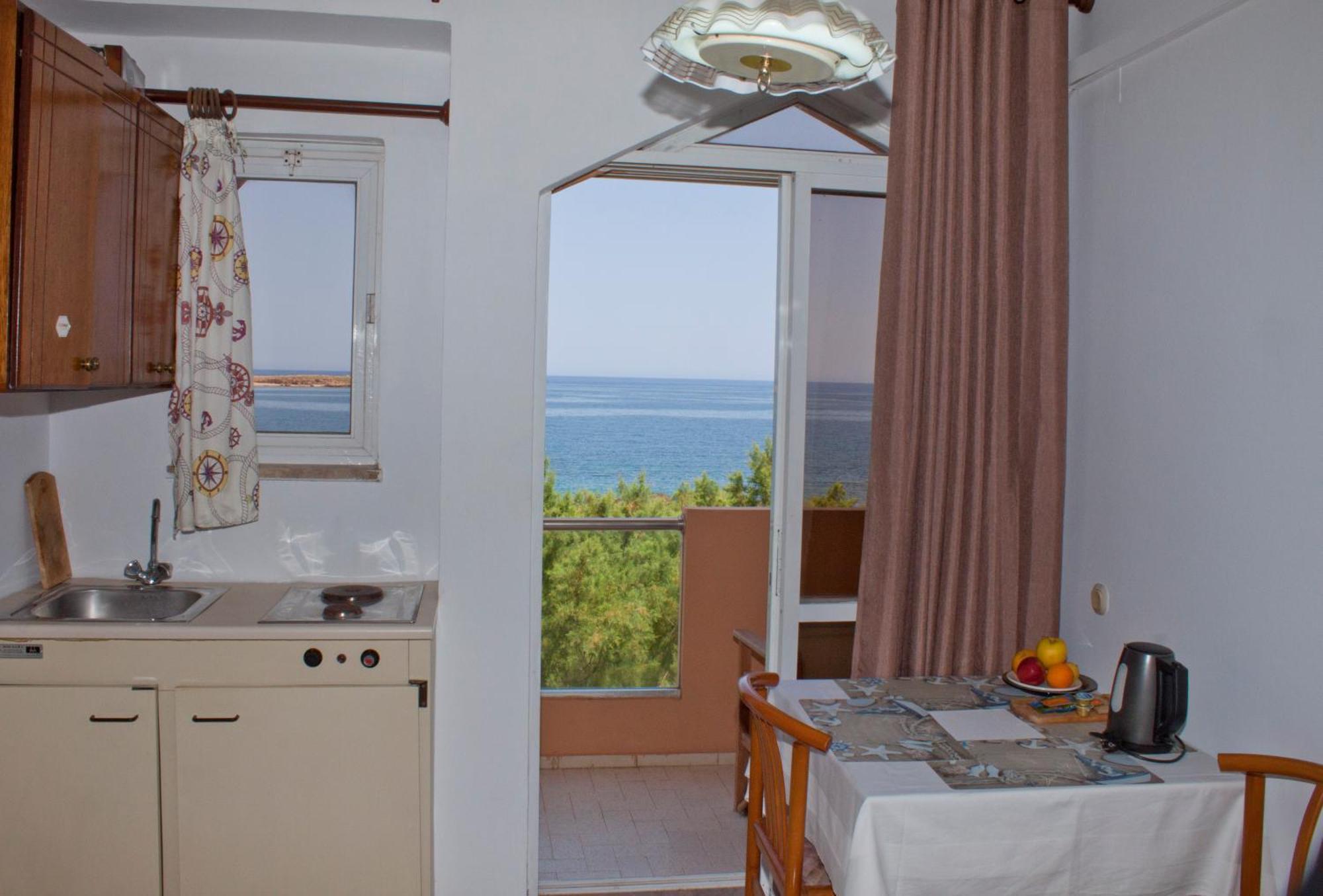 Melani Apartments Hriszí Aktí Haniá Kültér fotó